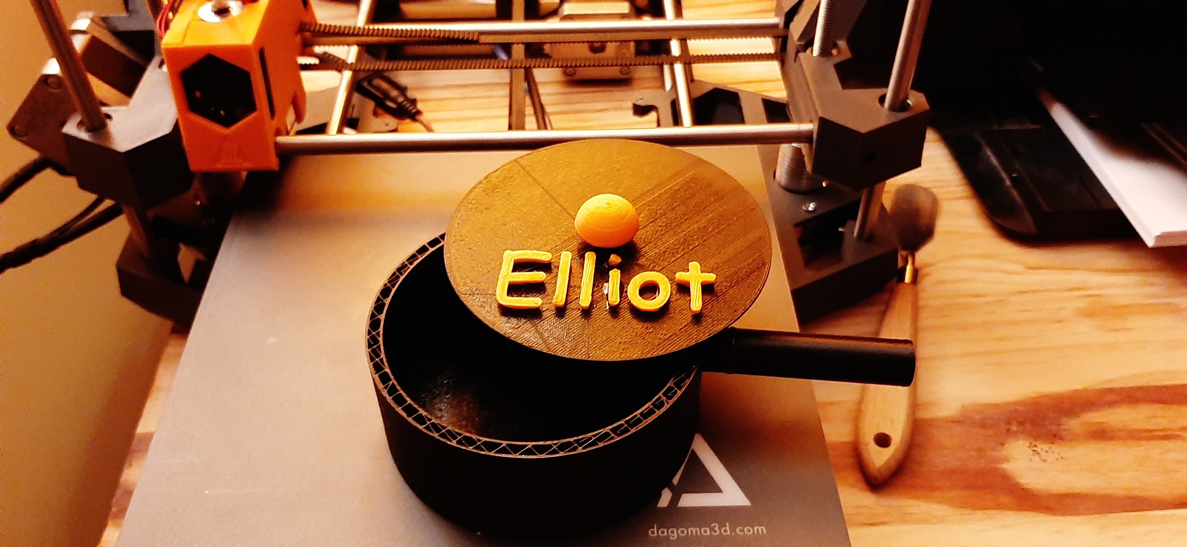 Réalisation d'une casserole